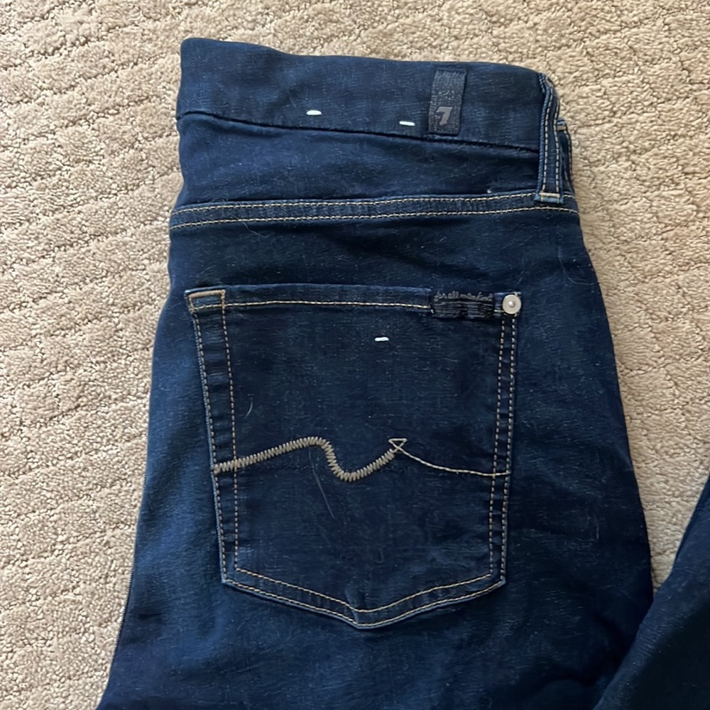 7 for all mankind kimmie bootcut sz 32 - Picture 9 of 10